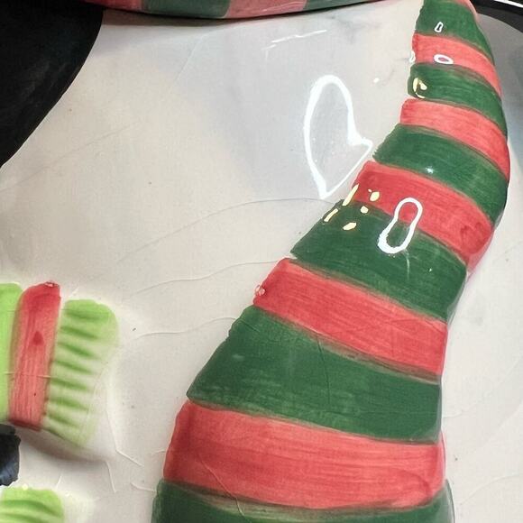 Vintage Mercuries Penguin Family Ceramic Cookie Jar Christmas Holiday Winter - Picture 4 of 9